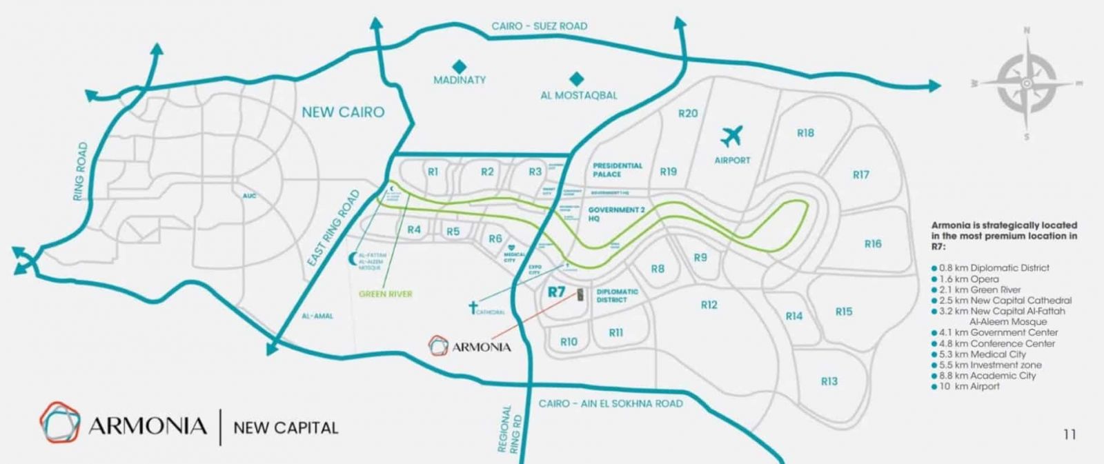 compound Armonia Walk Master Plan